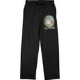thumbnail image 1 of My Neighbor Totoro Big Rabbit, Mei, and Satsuki Men's Black Sleep Pants-XL, 1 of 5