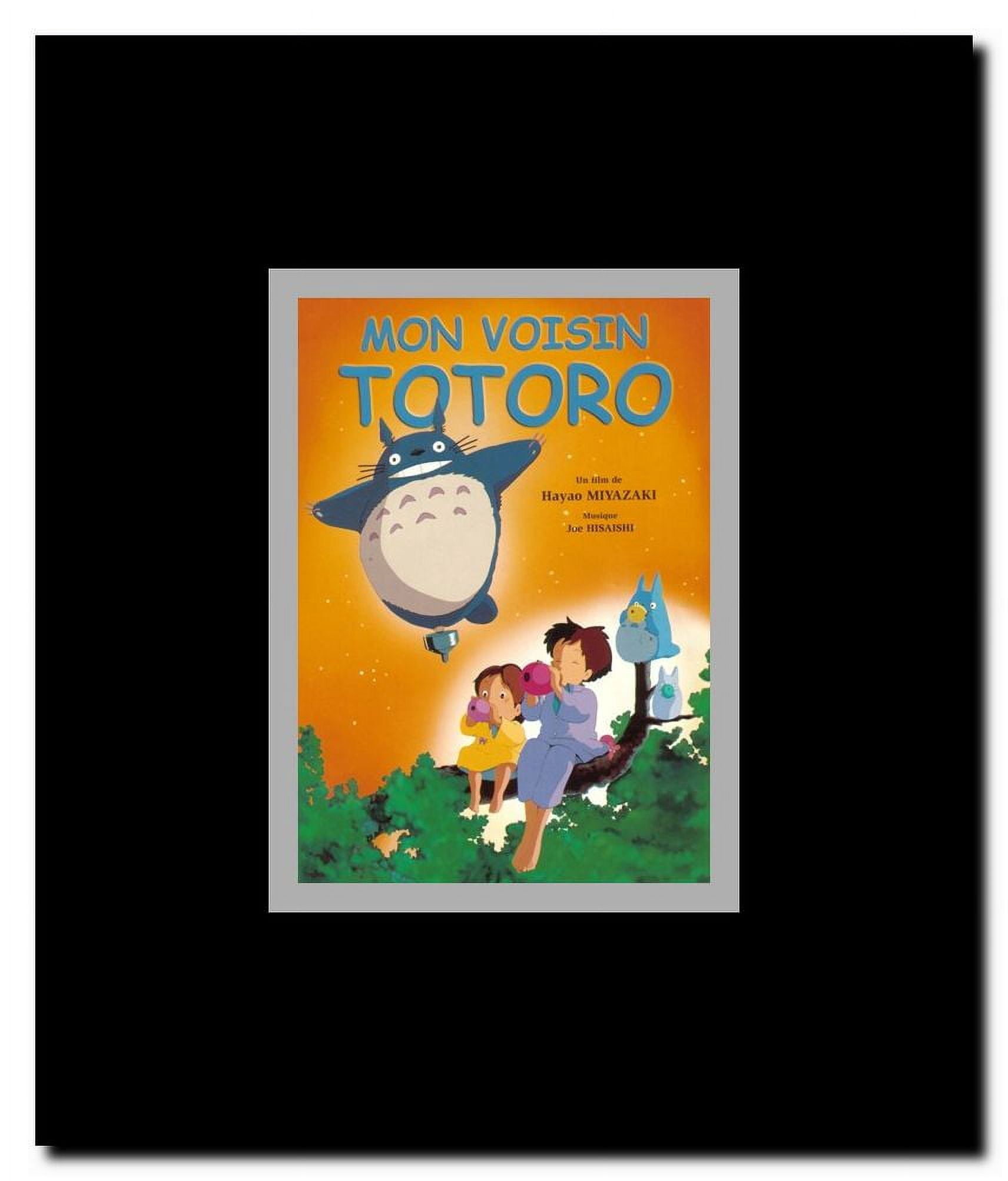 My Neighbor Totoro (French Title) Framed Movie Poster