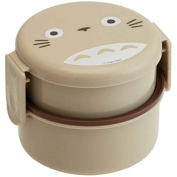 My Neighbor Totoro - Lunch (Bento) Box from Japan - 500 ml with Two Separate Compartments, Spoon and Fork