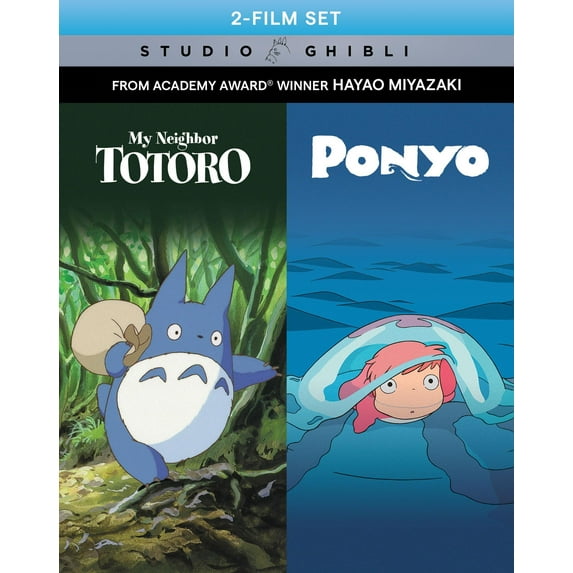 My Neighbor Totoro / Ponyo (2-Film Set) (Blu-ray + DVD)