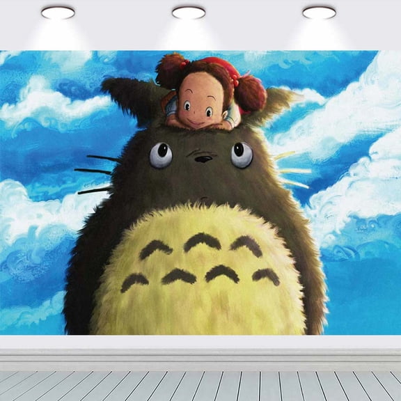 My Neighbor Totoro Taspestry Wall Decor Birthday Banner Backdrop Background Party Supplies Taspestry Poster