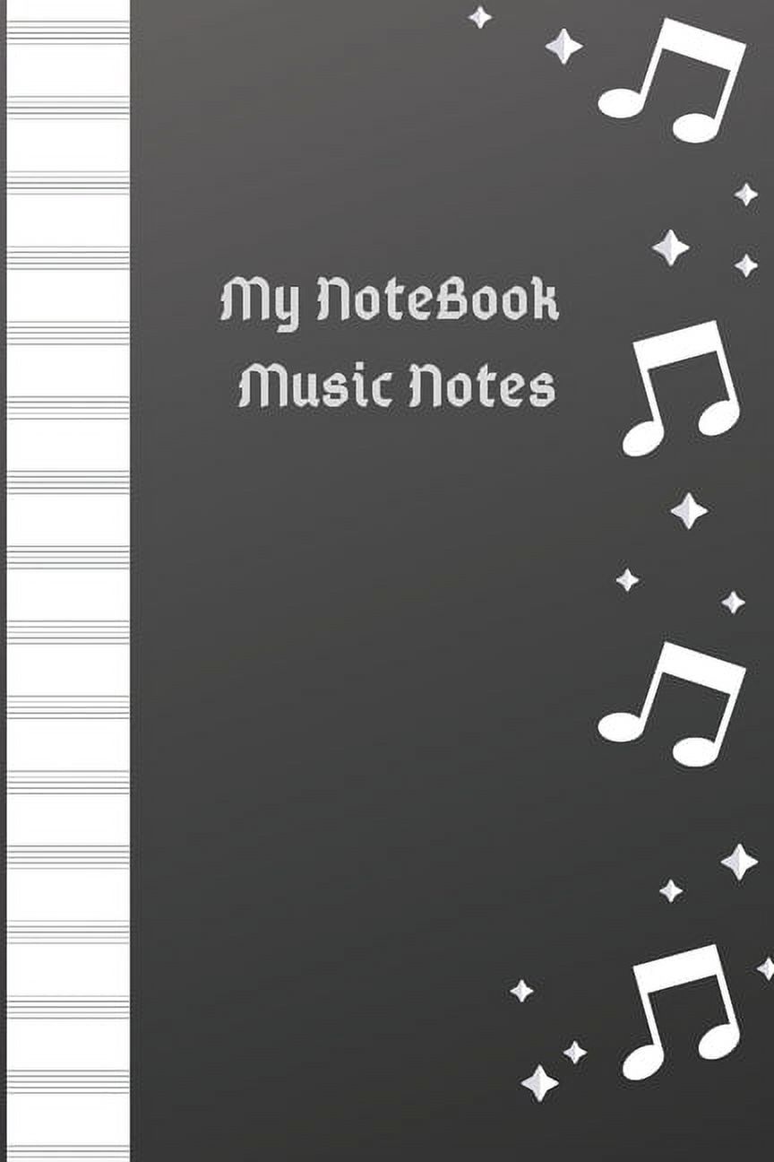 My NoteBook Music Notes (Paperback)
