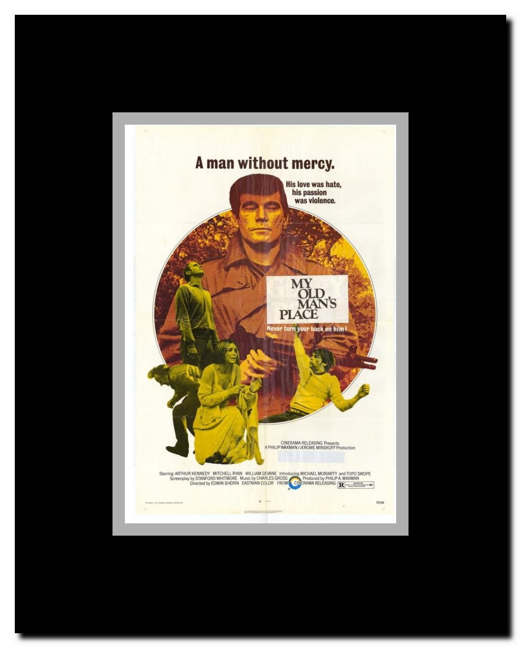 My Old Man's Place Framed Movie Poster