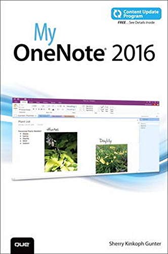 Pre-Owned My OneNote 2016 (Paperback) 0789755203 9780789755209 ...