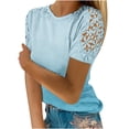 thumbnail image 1 of My Order Summer Tee Shirt Cute Summer Tops Cute Tops Cute Womens Summer Tops Plain T Shirts Crewneck T Shirts Fitted Loose Casual Tops for Women, 1 of 5