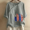 thumbnail image 1 of My Orders At Walmart 4Th of July Tank Tops for Women Sparkly T Shirts Plus Size Loose Fit Plus Size Tops Stars and Stripes Patriotic Shirts and Blouses for Plus Size Women Graphic Tees Tshirts Shirts, 1 of 3
