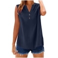 thumbnail image 1 of My Orders Cute Summer Tops for Women Floral Shirts for Women Trendy Plus Size Workout Shirts Women Set Womens Summer Tops Trendy Hawaiian Shirts Blue, 1 of 7