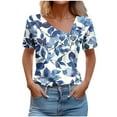 thumbnail image 1 of My Orders Lightweight Tops & Blouses Black Blouses for Women Business Casual Previous Orders Womens Summer Tops Cotton Red Shirts for Women, 1 of 5