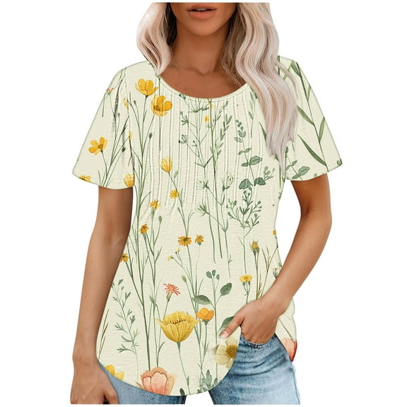 Lightweight Tops & Blouses Summer Blouses for Women Women Workout Tops Pack Women Casual Tops Long Sleeve