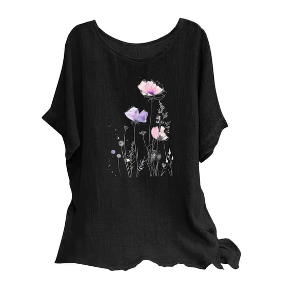 My Orders Lightweight Tops & Blouses Womens Blouses Dressy Casual Light Blue Warehouse Today Shipping Women Summer Tops Cotton Crew Neck Tops Grey