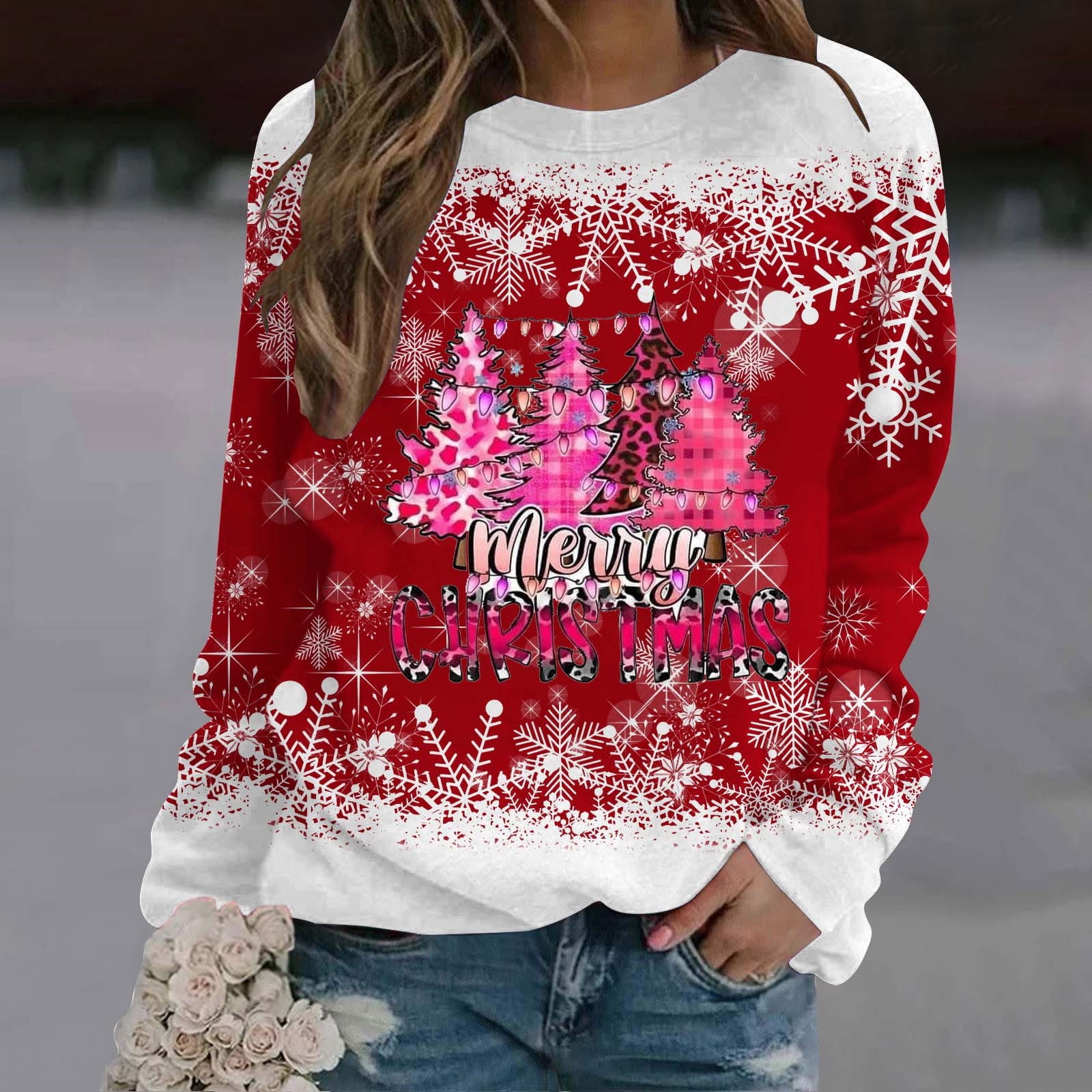 My Orders at Walmart Christmas In July Shirts for Women tight fitting