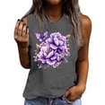 thumbnail image 1 of My Orders Women Tops Under $5, Blouses for Women Business Workout Tops for Women Plus Cute Graphic Crop Tops for Women Letter Print Tee, 1 of 4