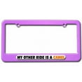 thumbnail image 1 of My Other Ride Is A Camel License Plate Tag Frame, Multiple Colors, 1 of 1