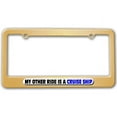 thumbnail image 1 of My Other Ride Is A Cruise Ship License Plate Frame, 1 of 1