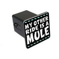 thumbnail image 1 of My Other Ride Is A Mule 2" Tow Trailer Hitch Cover Plug Insert, 1 of 1