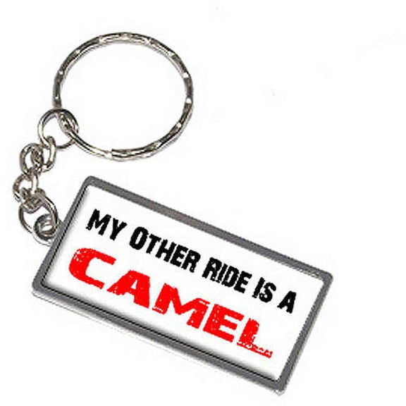 My Other Ride Vehicle Car Is A Camel Keychain Key Chain Ring
