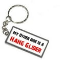 thumbnail image 1 of My Other Ride Vehicle Car Is A Hang Glider Keychain Key Chain Ring, 1 of 1