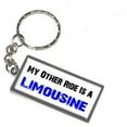 thumbnail image 1 of My Other Ride Vehicle Car Is A Limousine Keychain Key Chain Ring, 1 of 1