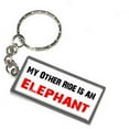 thumbnail image 1 of My Other Ride Vehicle Car Is An Elephant Keychain Key Chain Ring, 1 of 1