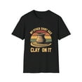 thumbnail image 1 of My Other Shirt Has Clay On It Pottery Wheel Retro T-Shirt, 1 of 4