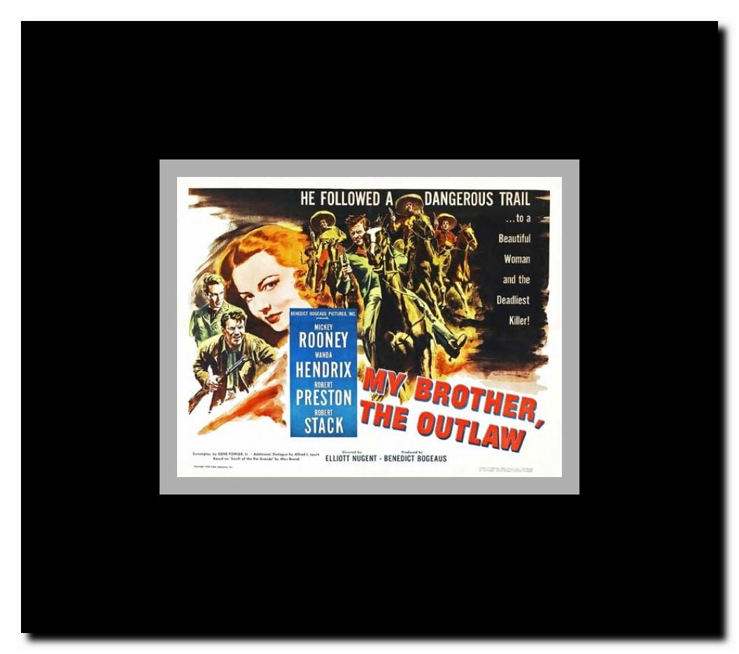My Outlaw Brother Framed Movie Poster