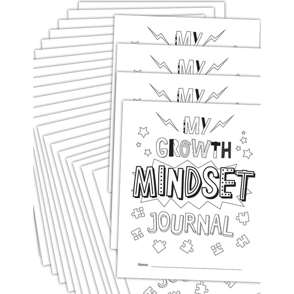 Teacher Created Resources My Own Books: My Growth Mindset Journal, Pack of 25