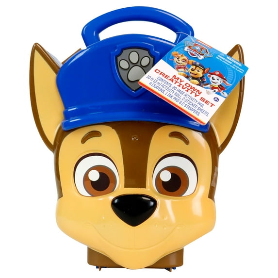 My Own Creativity Set with Paw Patrol Carrying Case, Kids Ages 3+
