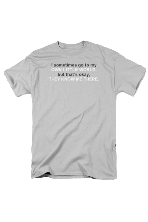 - My Own Little World - Short Sleeve Shirt - Small