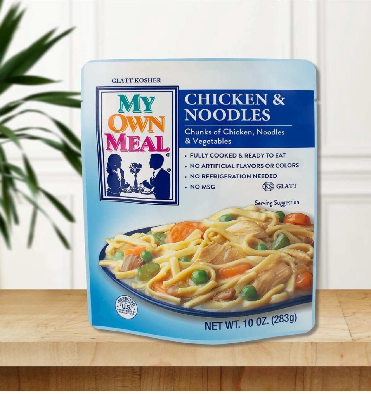 My Own Meals, Chicken & Noodles, Kosher, Shelf Stable, 10 OZ,  Pack of 6