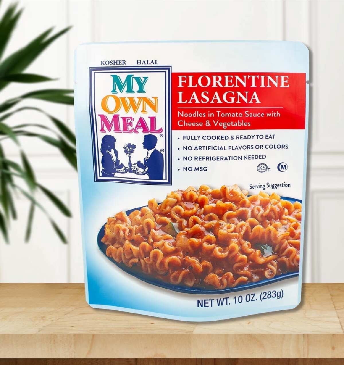My Own Meals, Florentine Lasagna, Kosher, Shelf Stable, 10 OZ, Pack of 6