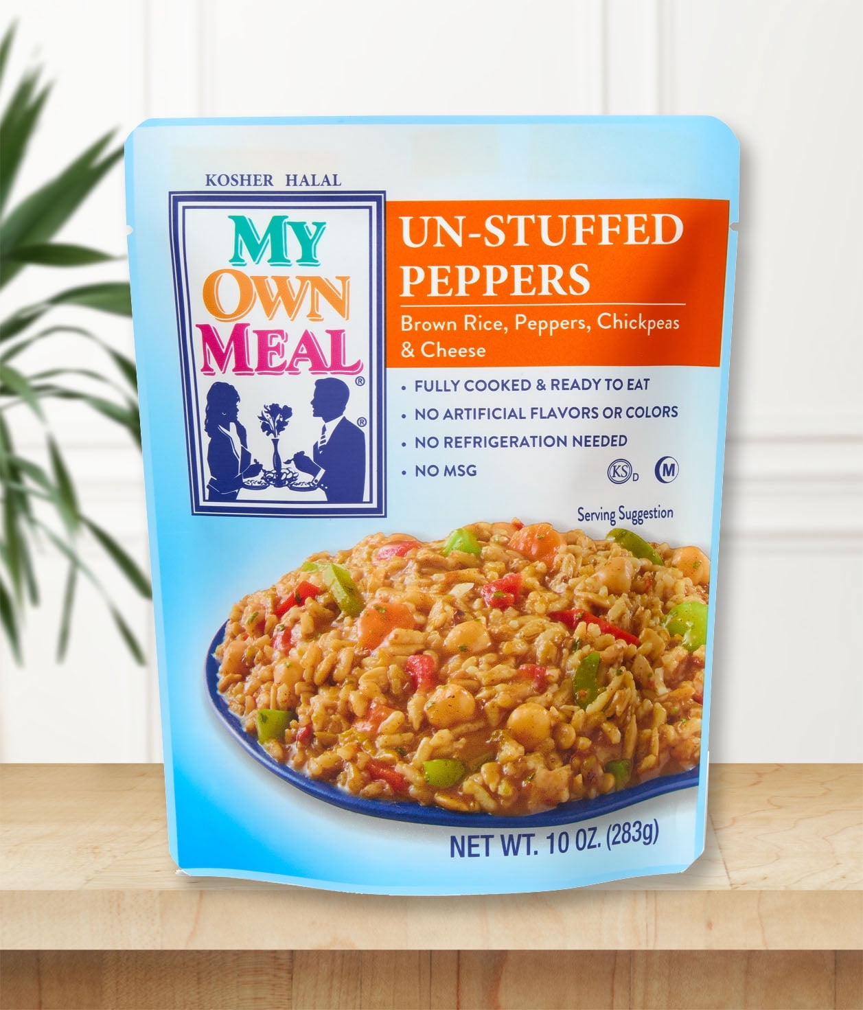 My Own Meals, Un-Stuffed Peppers, Kosher, Shelf Stable, 10 OZ, Pack of 6
