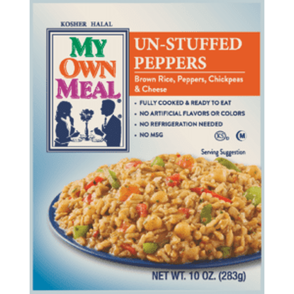 My Own Meals, Un-Stuffed Peppers, Kosher, Shelf Stable, 10 OZ, Pack of 6