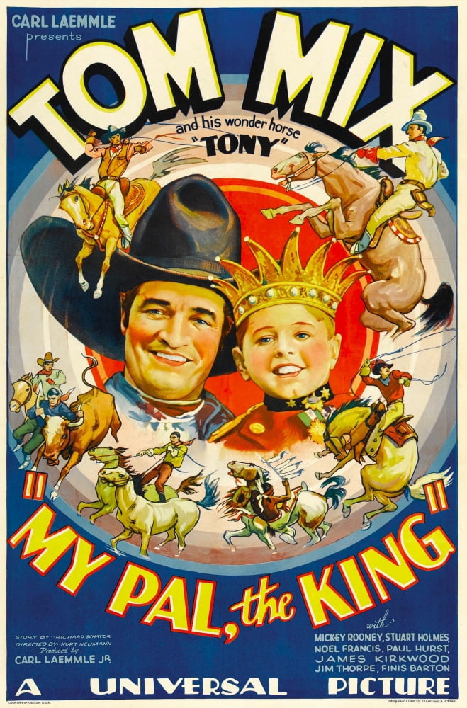My Pal The King Canvas Art - (24 x 36)