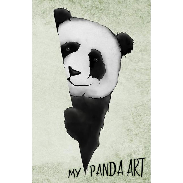Sketch Book: Panda - Sketchbook - Scetchpad for Drawing or