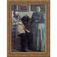 thumbnail image 1 of My Parents after Fourty Years of Marriage 20x24 Gold Ornate Wood Framed Canvas Art by Rippl Ronai, Jozsef, 1 of 2
