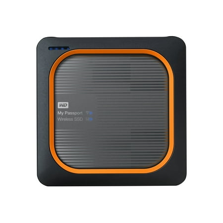 WD - My Passport Wireless 500GB External USB 3.0 Portable Solid State Drive