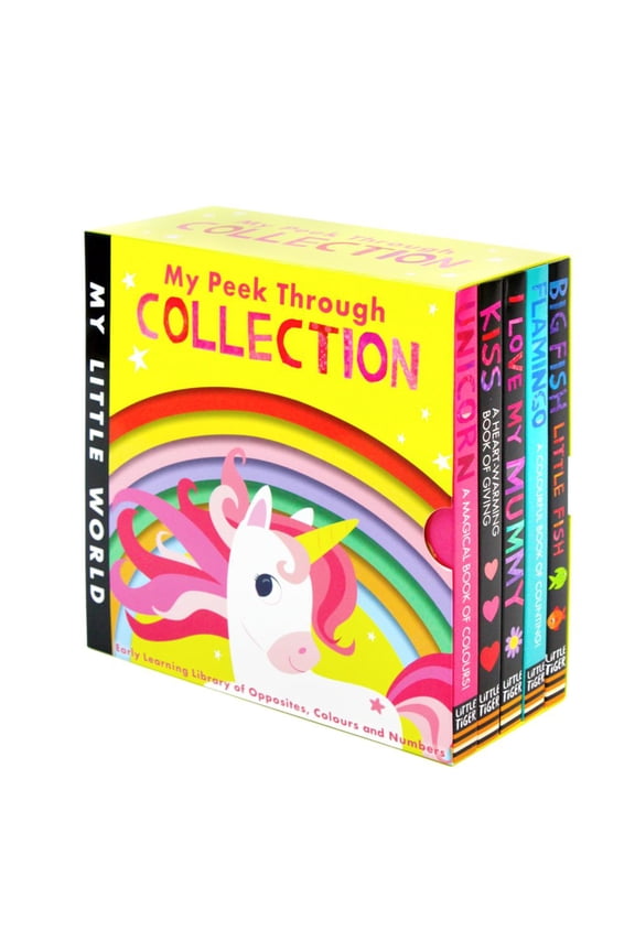 My Peek Through Collection 5 Board Books Box Set (My Little World Series)