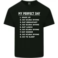 thumbnail image 1 of My Perfect Day Funny Scuba Diving and Diver and Dive Unisex T-Shirt, 1 of 3