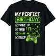 thumbnail image 1 of My Perfect Day Video Games Gaming Gifts 10th Birthday Boys T-Shirt, 1 of 4