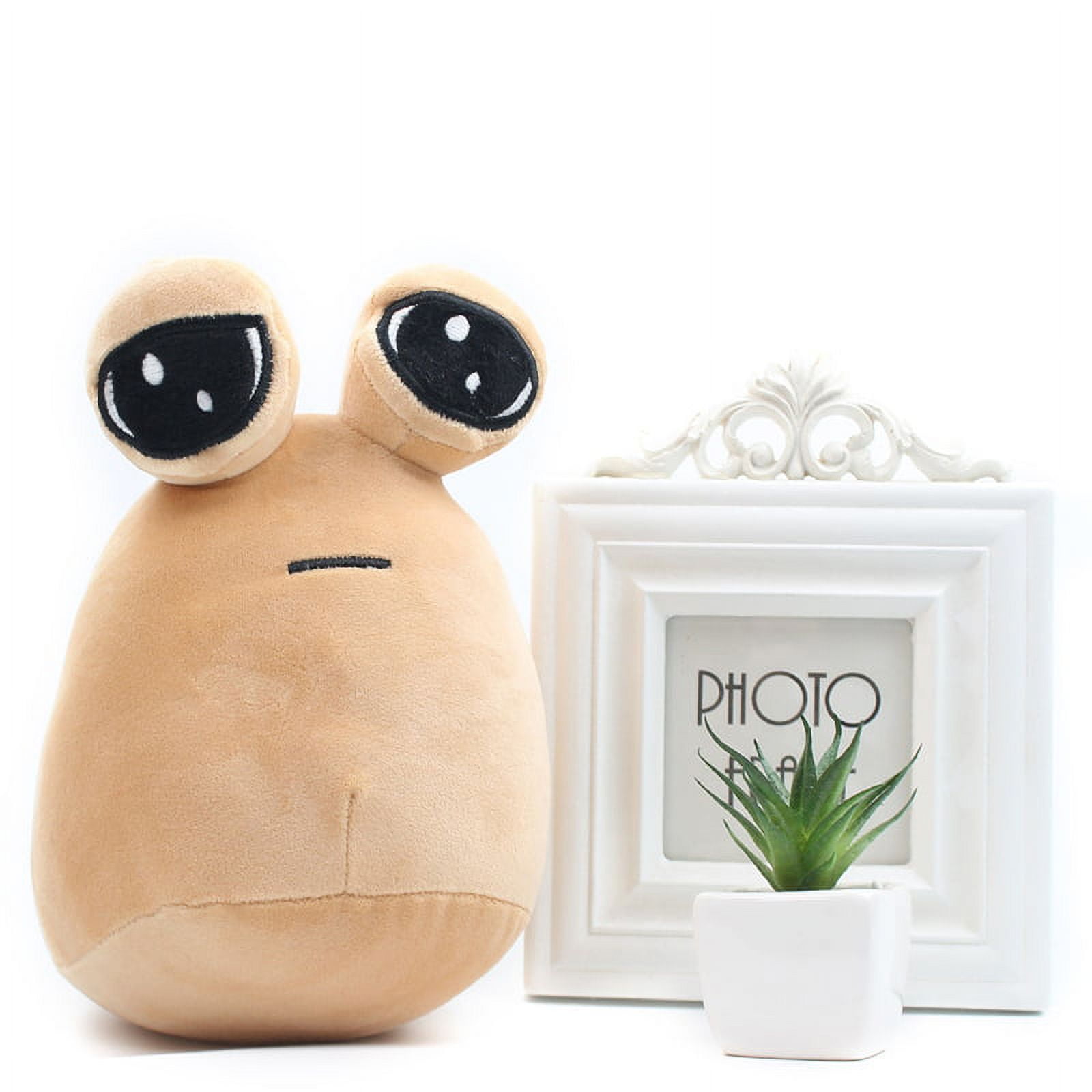 My Pet Alien Pou Plush Toy diburb Emotion Alien Plushie Stuffed