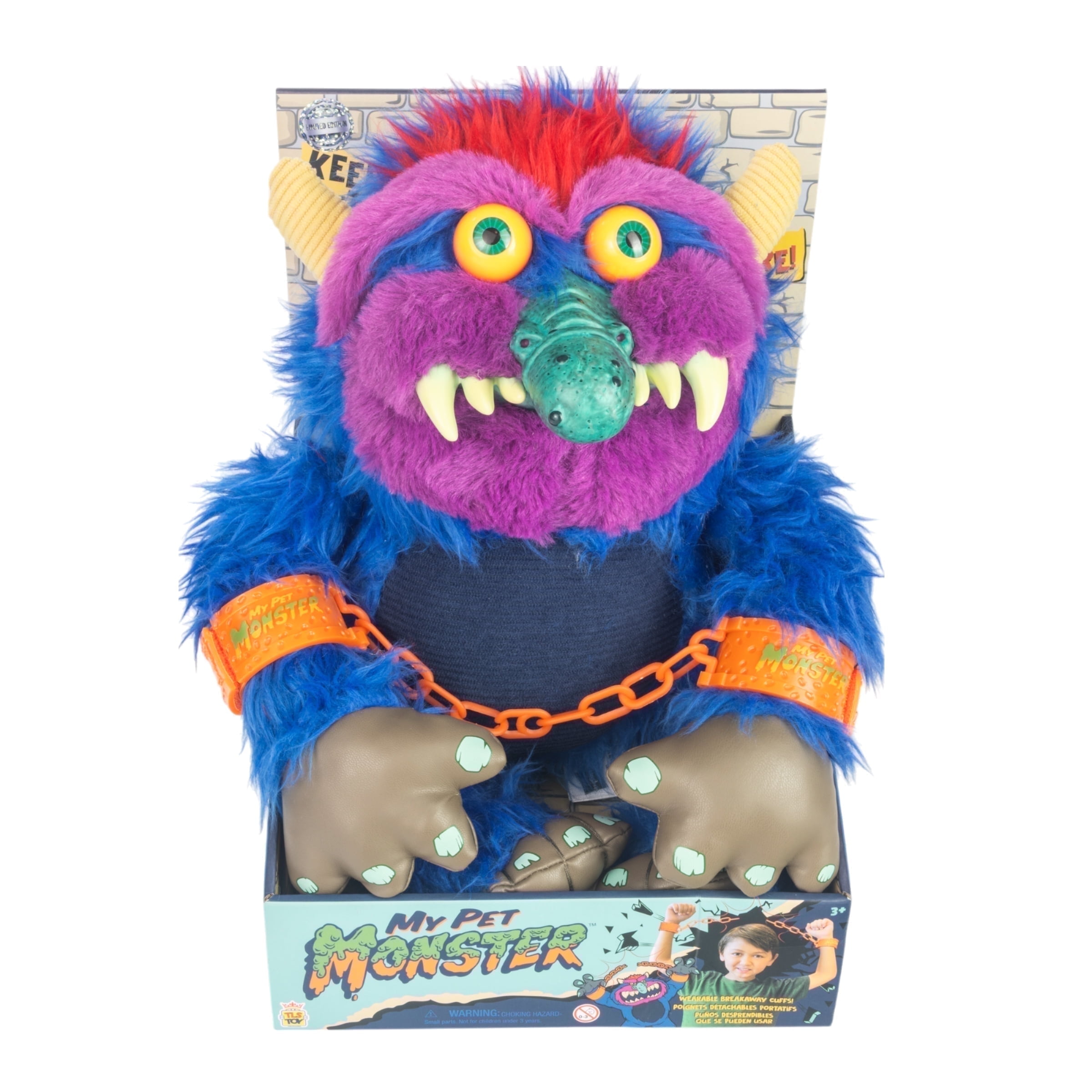 My Pet Monster ぬいぐるみ My Pet Monster – 14” Plush - Walmart.com