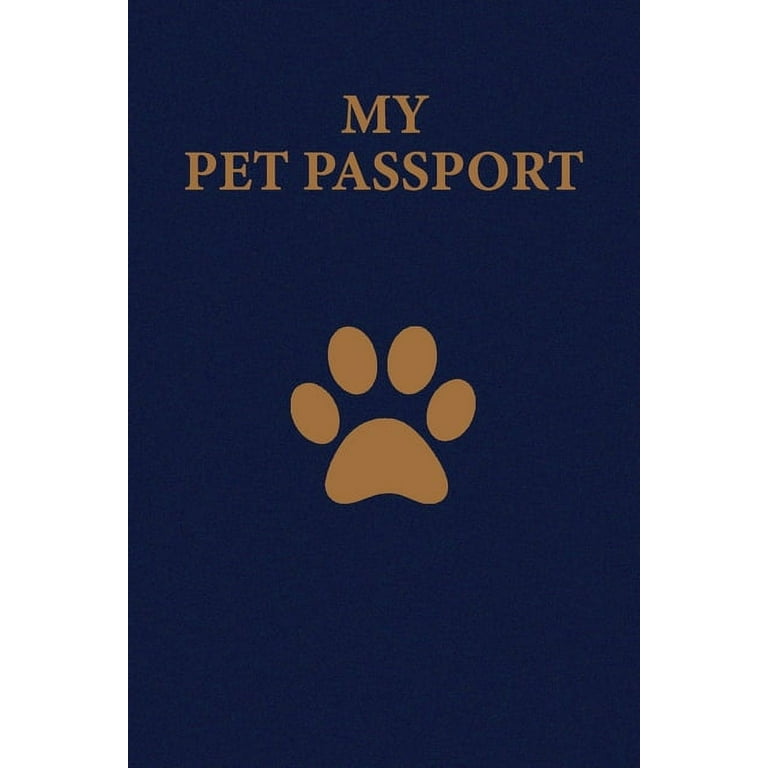 My pet passport on sale