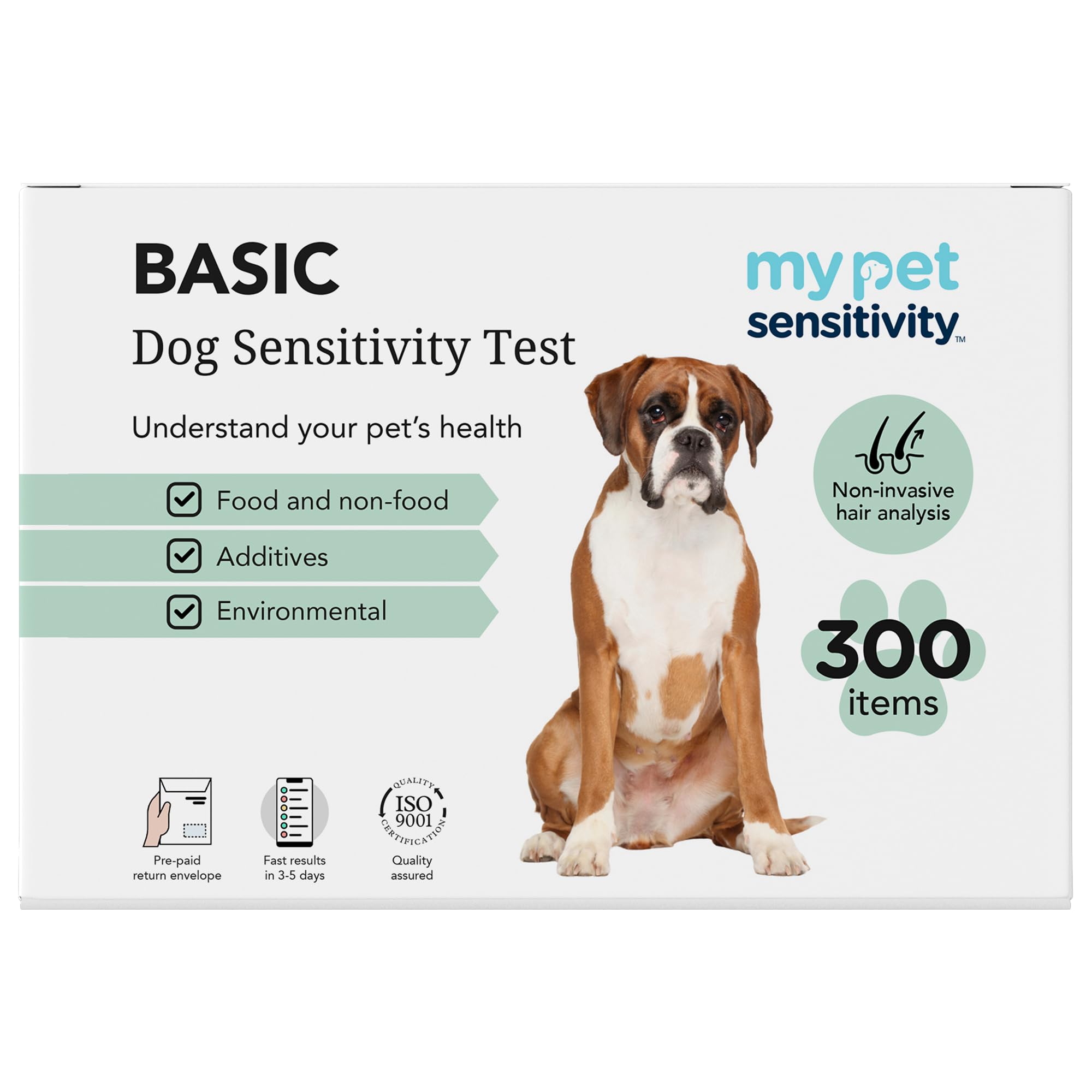 My Pet Sensitivity Test STF9 Home Dog Sensitivity Test 300 Items