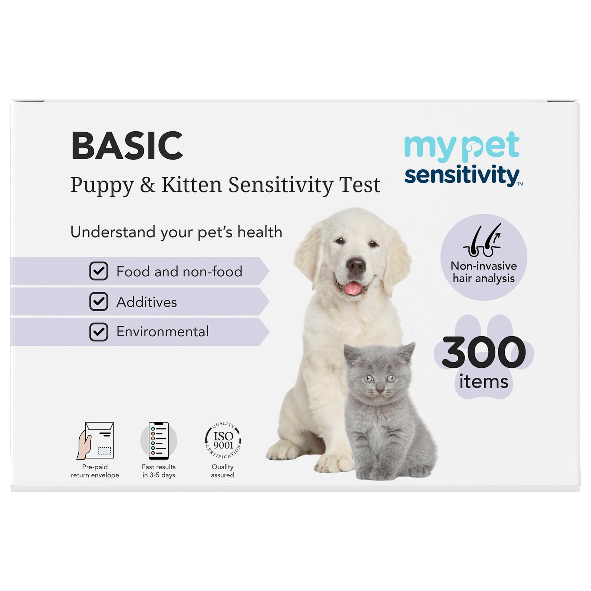 My Pet Sensitivity Test STF9 Home Puppy & Kitten Sensitivity Test