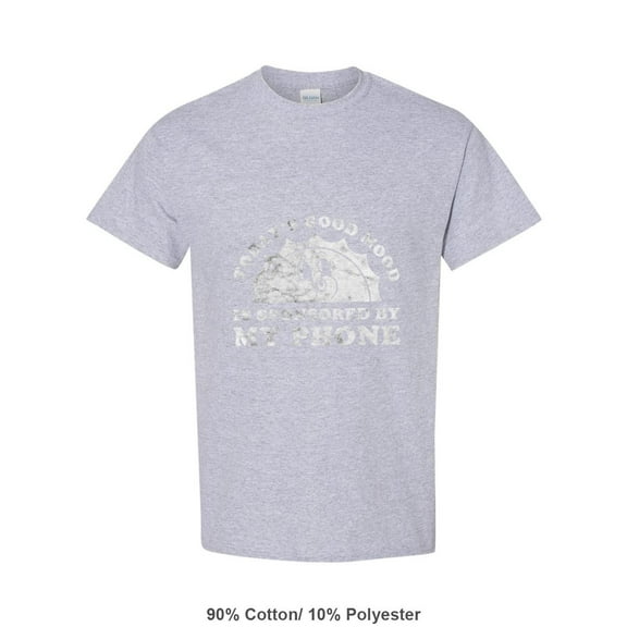 My Phone Funny Gift Love My Phone Heart My Phone Tech Lover Accessory T-Shirt, for men & women, up to size 5XL