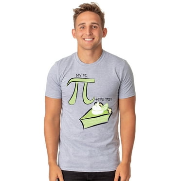 My Pi Her Pie Men's Funny Math Teacher's Shirt Mathematics Geek T-Shirt