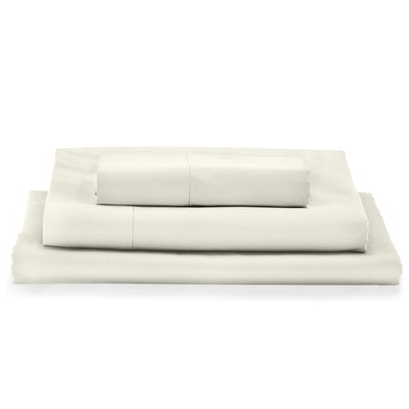 My Pillow Bed Sheets (Twin, Ivory) Long Staple Cotton Giza Dreams Bed Sheet Set