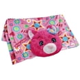 thumbnail image 1 of My Pillow Pets Flower Power Cat Plush Blanket, 1 of 2