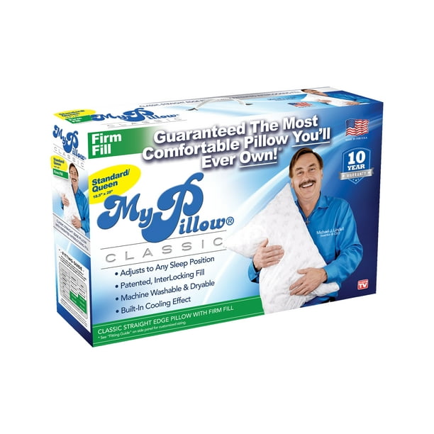 My Pillow Standard Queen Size, Medium Fill As Seen on TV - Walmart 