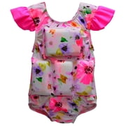 My Pool Pal Girls Swimwear Flotation Life Vest Swimsuit - 79303 Freshly Picked, X-Small 20-30 lbs